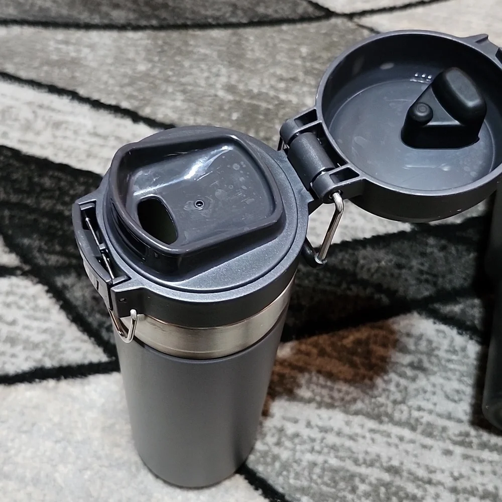 STANLEY BUNDLE THERMOS & QUENCHER H2.0 FLOWSTATE TUMBLER & QUICK FLIP GO BOTTLE - Picture 4 of 16